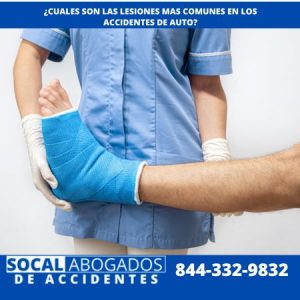 Lesiones comunes y accidentes